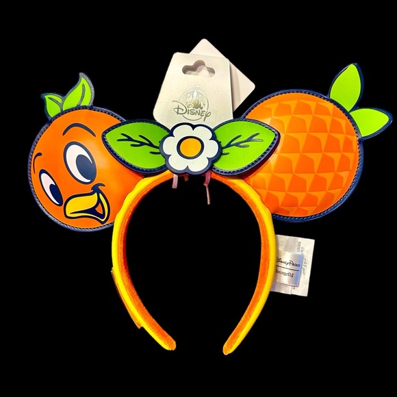 Authentic Disney’s EPCOT 30th Anniversary Orange Bird Minnie Ears - NWT - Picture 5 of 9